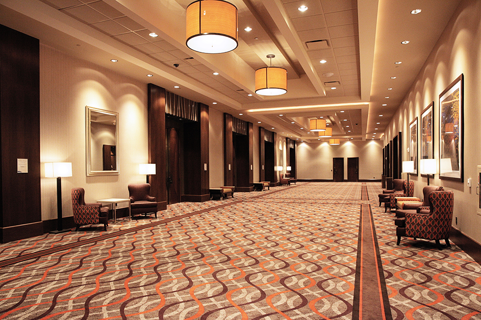 Meeting Room Hallway at Kansas Star